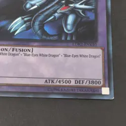 Damaged, English Yu Gi Oh Blue-Eyes Ultimate Dragon - LDK2-ENK40 - Ultra Rare - - Image 4