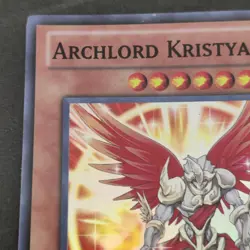 YUGIOH ARCHLORD KRISTYA CT08-EN010 SUPER LIMITED ED - Image 2