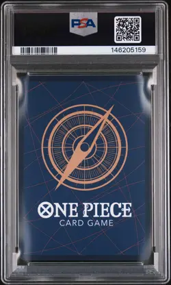 2025 ONE PIECE OP11-A FIST OF DIVINE SPEED ALTERNATE ART #080 GEAR TWO PSA 9 - Image 2