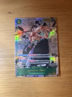 One Piece TCG English Roronoa Zoro OP06-118 Manga NM - Image 2