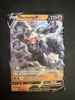 Machamp V 072/189 Astral Radiance Ultra Rare Pokemon TCG Near Mint - Image 1