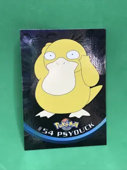 Psyduck #54 - Holo Foil - 1st Print - 1999 Pokemon Topps Blue Label - Image 1