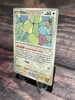 Ditto 132/165 Reverse Holo Sv: Scarlet & Violet 151 Pokemon Card - Image 3
