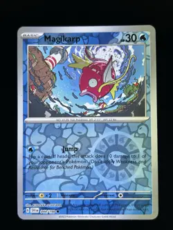 Pokemon Card - Magikarp 044/198 - Reverse Holo - Scarlet and Violet Base Set - Image 1
