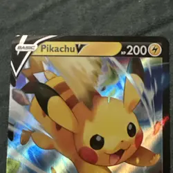 Pikachu V SWSH285 SWSH: Sword & Shield Promo Cards Holo NM - Image 2