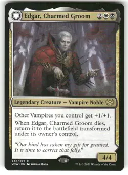 Innistrad: Crimson Vow #236 Edgar, Charmed Groom - Image 1