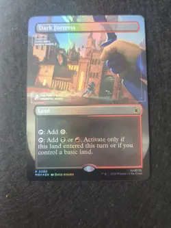 PRESALE Dark Fortress - Foil Extended Art MSH NM MTG - Image 1