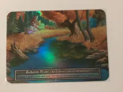 FOIL Sorcery Contested Realm - Autumn River (Foil) -Alpha (A) - Image 1