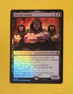 Marvel MtG, Doctor Doom Foil MSH 0095 Mythic - Image 1