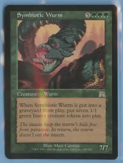 MTG: Onslaught: Symbiotic Wurm - Image 1