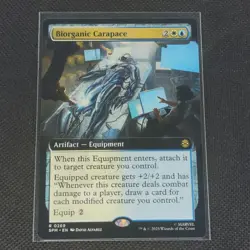 Biorganic Carapace - 0269 - R - Non Foil - Extended - Spider-Man - MTG - NM/M - Image 1