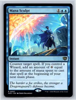 Mana Sculpt 57 Rare Secrets of Strixhaven Magic: The Gathering Near Mint - Image 1