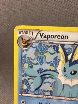 The Pokemon Company Vaporeon BW89 Black & White Stage 1 Holo Promo 110 HP - Image 2