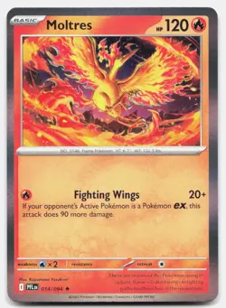 Moltres Holo 14/094 Rare Deck Exclusives Pokemon Near Mint - Image 1