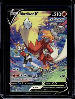 Pokemon SWSH12: Silver Tempest Trainer Gallery Blaziken V TG14/TG30 2 - Image 1