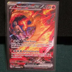 Pokemon TCG Moltres Lot 2: Team Rocket's Moltres ex 229/182 + Galarian V 183/72 - Image 1