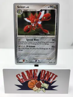 Pokemon Scizor 29/100 Majestic Dawn Tristan Robinson 2008 World Championships LP - Image 1