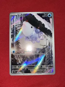 Pokemon TCG Snom 168/162 Temporal Forces Illustration Rare Card NM/M Condition - Image 2