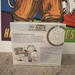 Brilliant Stars Elite Trainer Box Factory Sealed Pokemon Sword & Shield ETB - Image 2