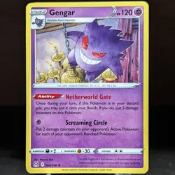 Gengar 066/196 Theme Deck Exclusive Lost Origin Pokemon Card Promo 66/196 spooky - Image 1