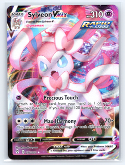 Sylveon Vmax 075/203 - Evolving Skies Pokemon Card - NM - Image 1