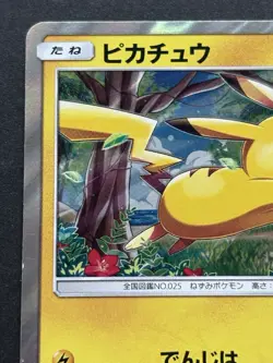 Pokemon card Pikachu 004/004 SM0 2016 Pokemon TCG Japanese Holo Rare Poor - Image 2