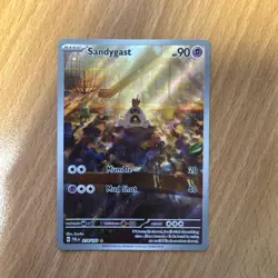 Pokemon TCG Sandygast Holo Illustration Rare Card Paldea Evolved 214/193 - Image 1