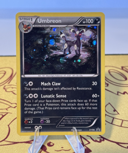 Pokemon TCG Umbreon XY96 2016 Black Star Promo Holo Card LP- - Image 1