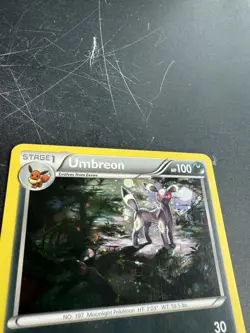 Pokemon TCG Umbreon Black Star Promo XY96 Holo Promo Card - Image 3