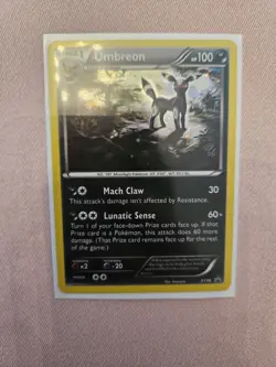Pokemon TCG 2016 Umbreon XY96 Black Star Promo Holo Card Near Mint - Image 2