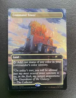 MTG Command Tower 0001 Marvel Super Heroes Exclusive Disney Promo Foil 2026 NM - Image 1