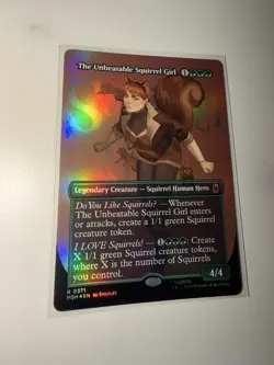 The Unbeatable Squirrel Girl (Borderless) (FOIL) ✅ Marvel Super Heroes ✅ (mtg) - Image 1