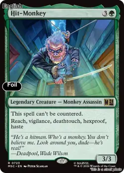 (Preorder) Hit-Monkey EN [MSC - 723] - NM [Foil] TCG MTG - Image 1