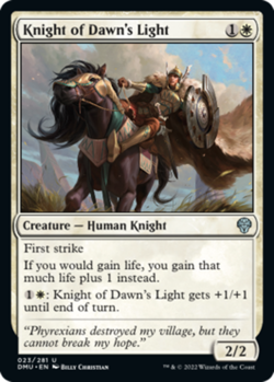 Knight of Dawn's Light x1 - Dominaria United - NM-Mint, English - Dominaria Unit - Image 1