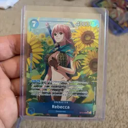 OP10-058 Rebecca SR Alt Art One Piece TCG English Card - Image 1