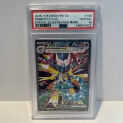 Pokemon TCG Dragapult EX Prismatic Evolutions Card 165/131 PSA 10 - Image 1