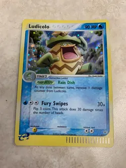 Ludicolo 020 Holo - Black Star Erader - Pokemon Card - NM - Image 1
