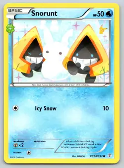 Snorunt RC7/RC32 Generations Pokemon NM - Image 1