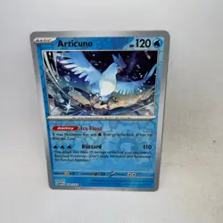 Articuno 144/165 Rare 151 Pokemon Reverse Holo Near Mint - Image 1