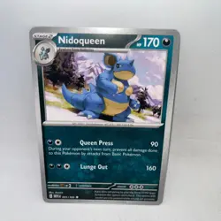 Nidoqueen 031/165 Uncommon 151 Pokemon Lightly Played - Image 1