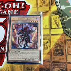 Aluber the Jester of Despia 1st Ed Prismatic Ultimate Rare RA02-EN016 Yu-Gi-Oh! - Image 1