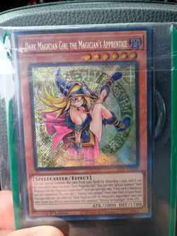 Yugioh! Dark Magician Girl the Magician's Apprentice ALIN-EN004 Secret Rare NM - Image 1