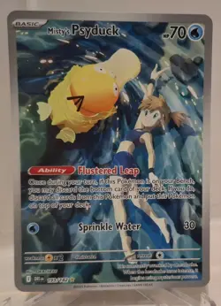 Misty's Psyduck - 193/182 Destined Rivals - Illustration Rare - NM - Pokemon TCG - Image 1