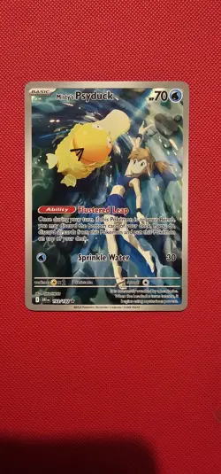 Pokemon TCG - Misty's Psyduck Destined Rivals 193/182 - Illustration Rare NM - Image 1