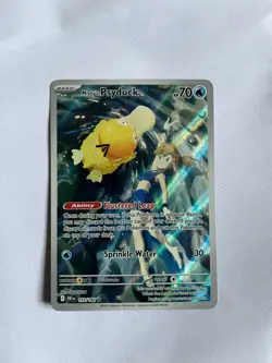 Pokemon TCG Misty's Psyduck Destined Rivals 193/182 Illustration Rare NM - Image 2
