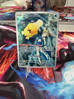 Pokemon TCG Misty's Psyduck Illustration Rare Destined Rivals 193/182, NM - Image 1