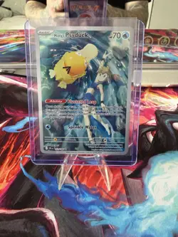 Pokemon TCG Misty's Psyduck Illustration Rare Destined Rivals 193/182, NM - Image 5
