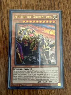 Eldlich the Golden Lord - (Alternate) - Ultra Rare - RA01-EN019 - NM - Yugioh - Image 1