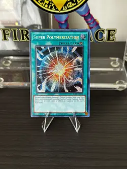 Yu-Gi-Oh! Super Polymerization RA03-EN053 Secret Rare - Image 1