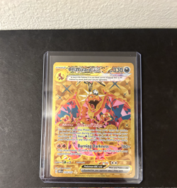 Charizard ex 228/197 Gold Hyper Rare Pokemon Obsidian Flames NM Near Mint - Image 1